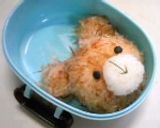 簡単キャラ弁！くまさんおにぎり!作り方8写真