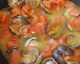 あさりとトマトのスープパスタ♪作り方5写真