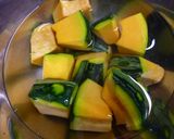 おばあちゃんのかぼちゃの煮物　～黒糖使用作り方1写真