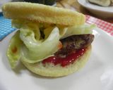 ☆朝ごはん♪うちの手作りハンバーガー☆作り方3写真
