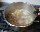 牛すじ牛丼 feat温泉玉子作り方2写真