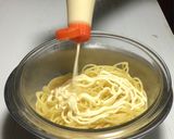 生ハムとズッキーニの冷製パスタ作り方23写真