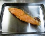鮭の切り身で鮭チャーハン作り方1写真