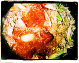 さけ缶とほうれん草のトマトスパゲティ作り方4写真