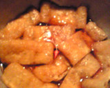 〜お揚げ丼〜ほうれん草と油あげの卵とじ作り方4写真