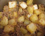 大根のピリカラ肉味噌煮込み作り方6写真