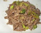 牛肉とブロッコリーの炒め物作り方7写真