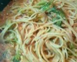 ☆エビとキャベツのトマトクリームパスタ☆作り方5写真