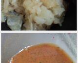 ルーミックで煮込む輪切ピーマンの肉詰め作り方1写真