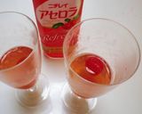 * チェリー&アセロラドリンクのゼリー♪作り方7写真