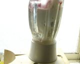 ふんわり豆腐入りチーズケーキ イチゴ入り作り方7写真