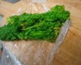 菜の花のボイル アンチョビソース作り方1写真