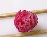 ラディッシュのお花✿赤の菊花かぶら✿作り方2写真