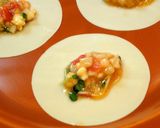 海老と蓮根の甘辛水餃子★作り方7写真