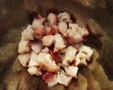 タコと菜の花の酢味噌和え作り方6写真