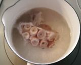 タコと菜の花の酢味噌和え作り方4写真