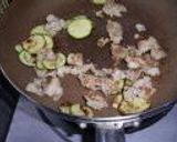 豚肉のおろし和風パスタ作り方1写真