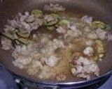 豚肉のおろし和風パスタ作り方2写真
