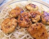 甘くない照り焼きソースで～焼き鳥とつくね作り方7写真