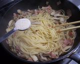 和風っぽい？きのこdeペペロンチーノ風♪作り方8写真