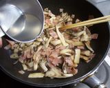和風っぽい？きのこdeペペロンチーノ風♪作り方6写真