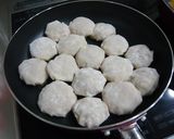蓮根サクサク餃子の皮でじゅわっと肉饅頭♪作り方5写真