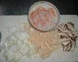 ☆蟹かまぼこ入り中華風卵焼き☆作り方1写真