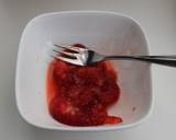 ベイクド♬苺チーズケーキバー♬作り方4写真