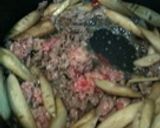 ★ピリ辛★牛肉とゴボウの味噌煮作り方5写真