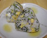 のりたまのおにぎり～もみ海苔編～作り方3写真