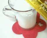 きれいなコーヒーエキスでカフェラテ作り方1写真