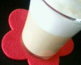 きれいなコーヒーエキスでカフェラテ作り方3写真
