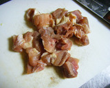 鶏肉とじゃがいものにんにく炒め作り方1写真