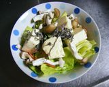 春キャベツと豆腐のレンジ蒸し作り方4写真