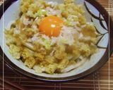 油揚げとおろしde釜揚げ風ぶっかけうどん作り方5写真
