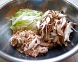 かにと椎茸の春巻き♪作り方2写真