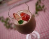 １分で簡単！フレッシュ苺シェイク♪作り方4写真