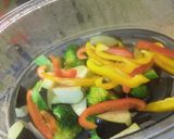 たっぷり蒸し野菜の麻婆豆腐風作り方4写真