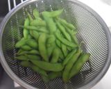 お酒のあてに最高！枝豆のオイスター炒め♪作り方3写真
