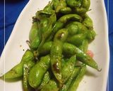 お酒のあてに最高！枝豆のオイスター炒め♪作り方5写真
