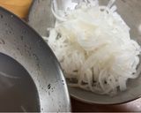 大根とカニカマの醤油マヨサラダ作り方4写真
