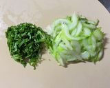 セロリとりんごのサラダ作り方1写真