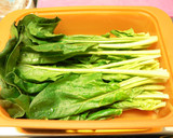 ほうれん草とかまぼこの昆布茶和え作り方1写真