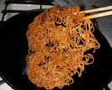 節約！焼きそば麺で♪皿うどん☆作り方4写真