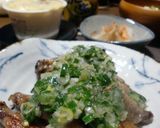 鶏もも肉のネギ塩のせ作り方6写真