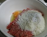とろ～りチーズが出てくるハンバーグやぁ♪作り方2写真