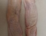 お茶っ葉の出涸らし衣で☆鶏の梅肉揚げ作り方3写真