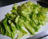 春キャベツと豆腐のレンジ蒸し作り方1写真