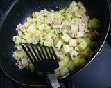 豚肉と大根のマーボー風炒め作り方6写真
