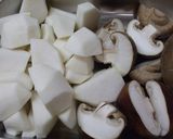 そばPASTA　豆乳　in　winter作り方1写真